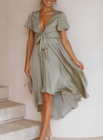 Ellia - Robe chic et asymétrique pour femmes