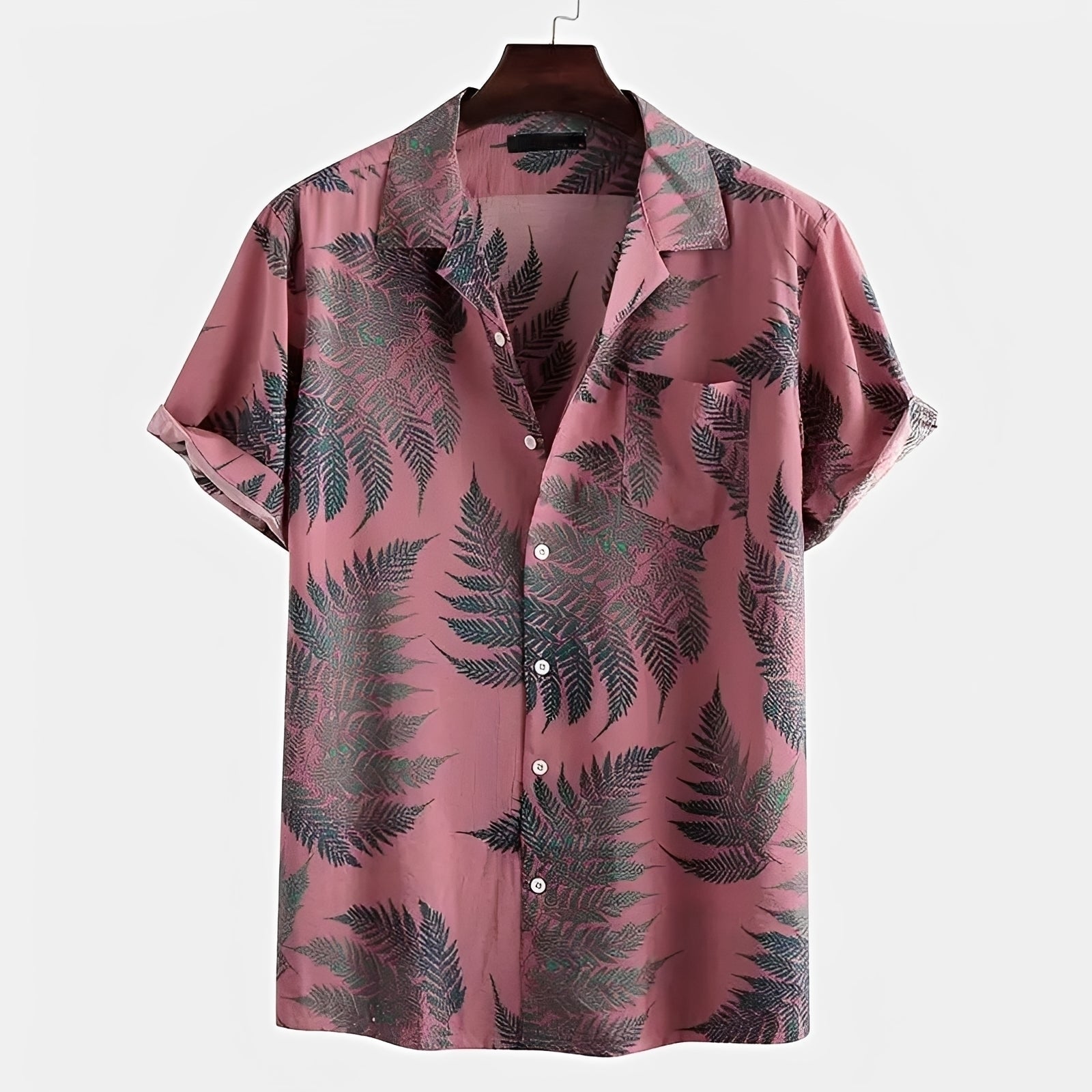 Darius - Chemise Confortable à Manches Courtes