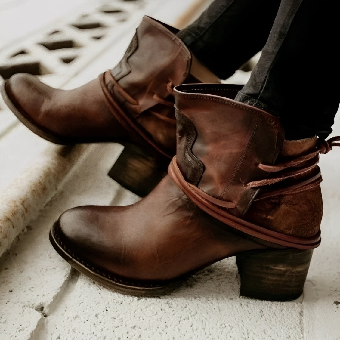 Jesse - Bottes féminines mode avec talons hauts