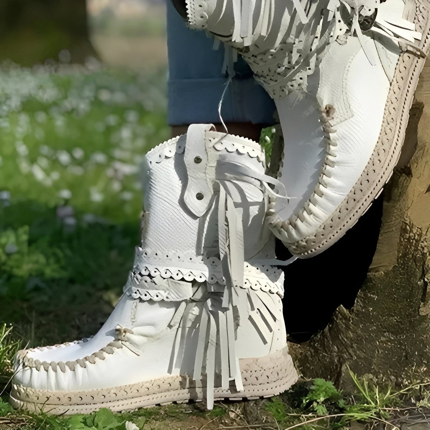 Brianna - Bottines Élégantes de Style Bohème