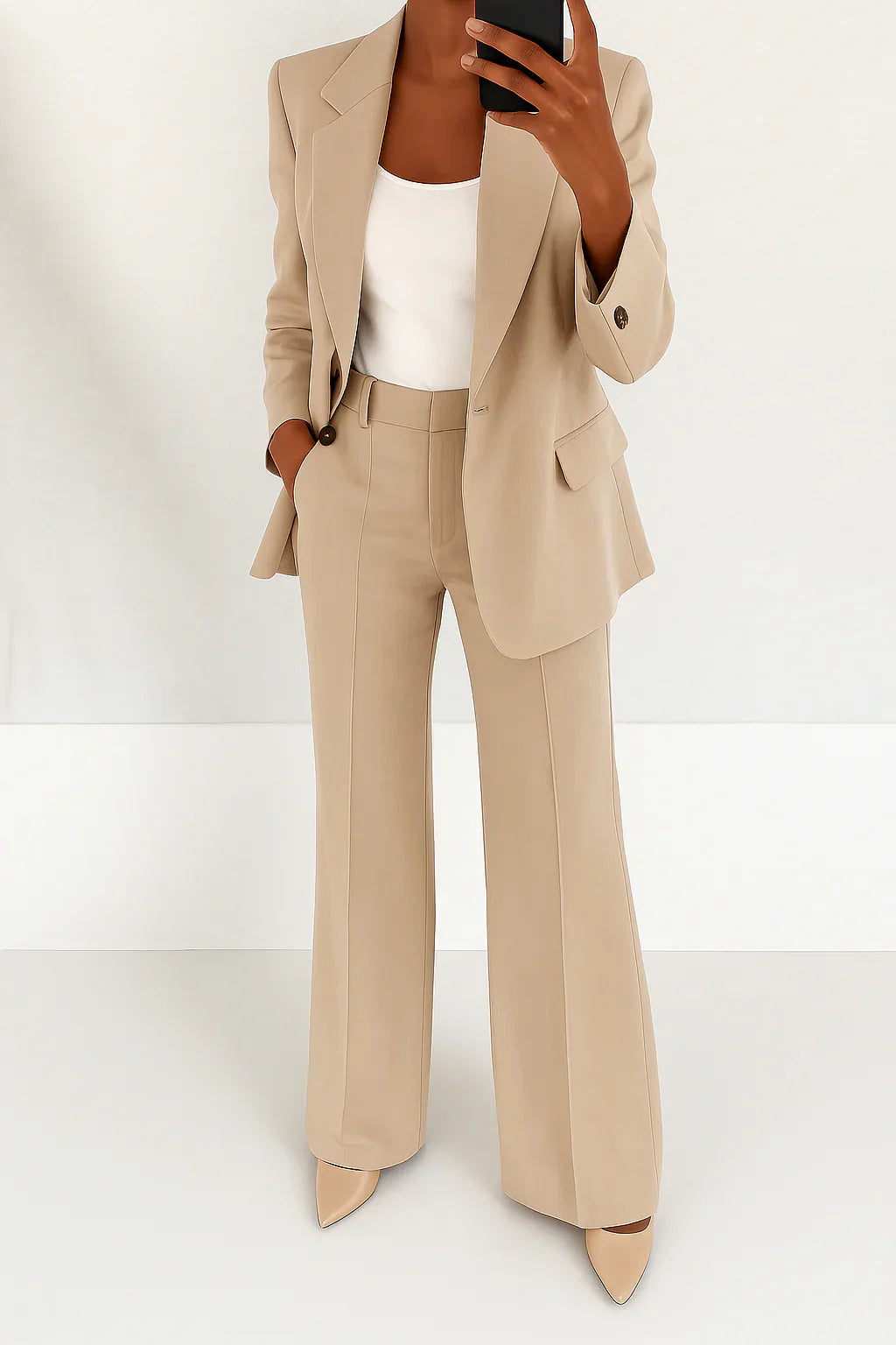 Julie- Ensemble de tailleur élégant pour femmes