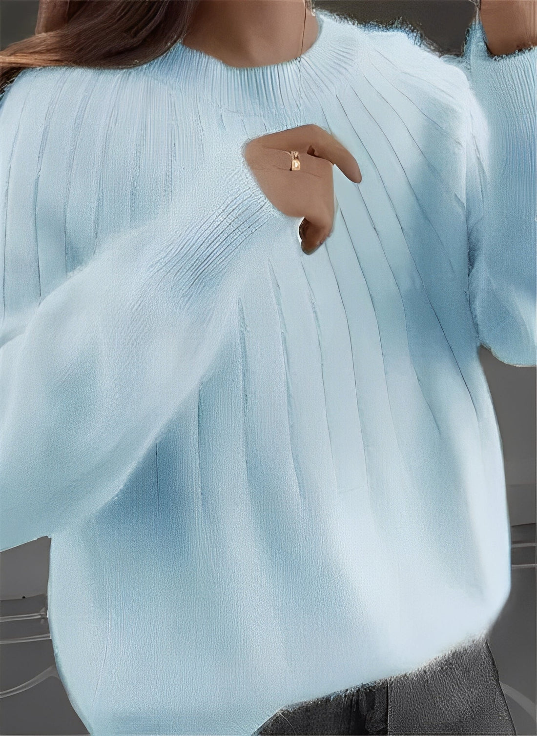 Cornelia - Pull décontracté femme à coupe ample