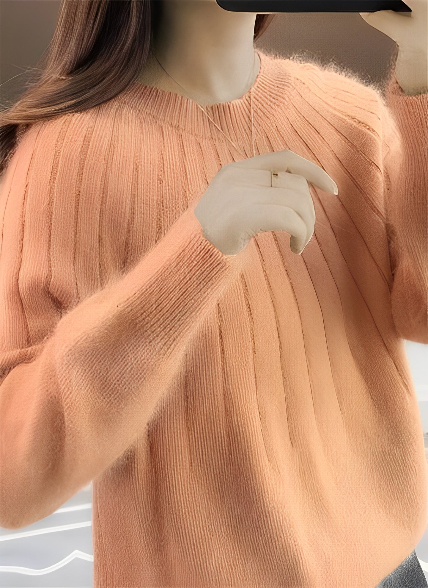 Cornelia - Pull décontracté femme à coupe ample