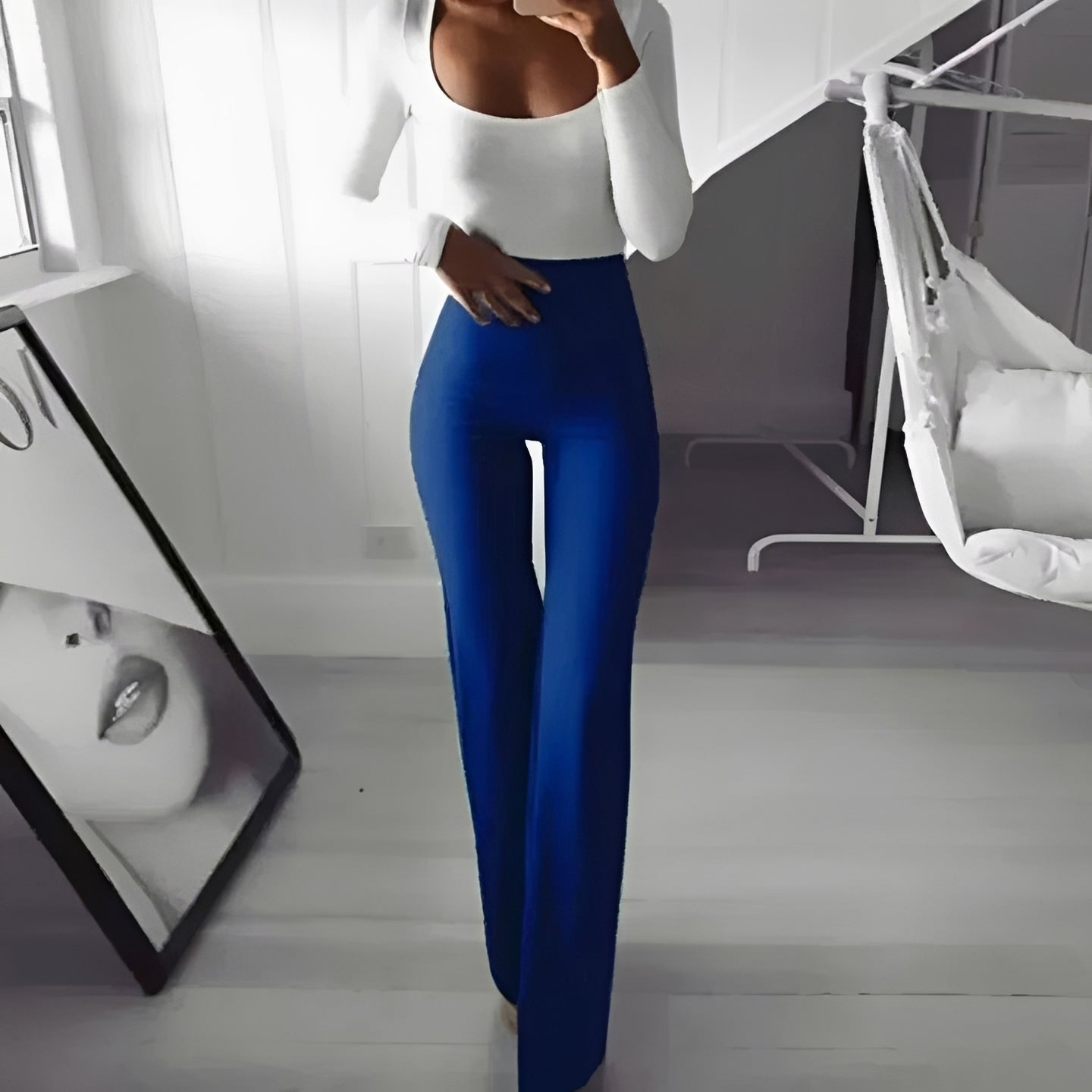 Keiran - Pantalon élégant à jambes évasées