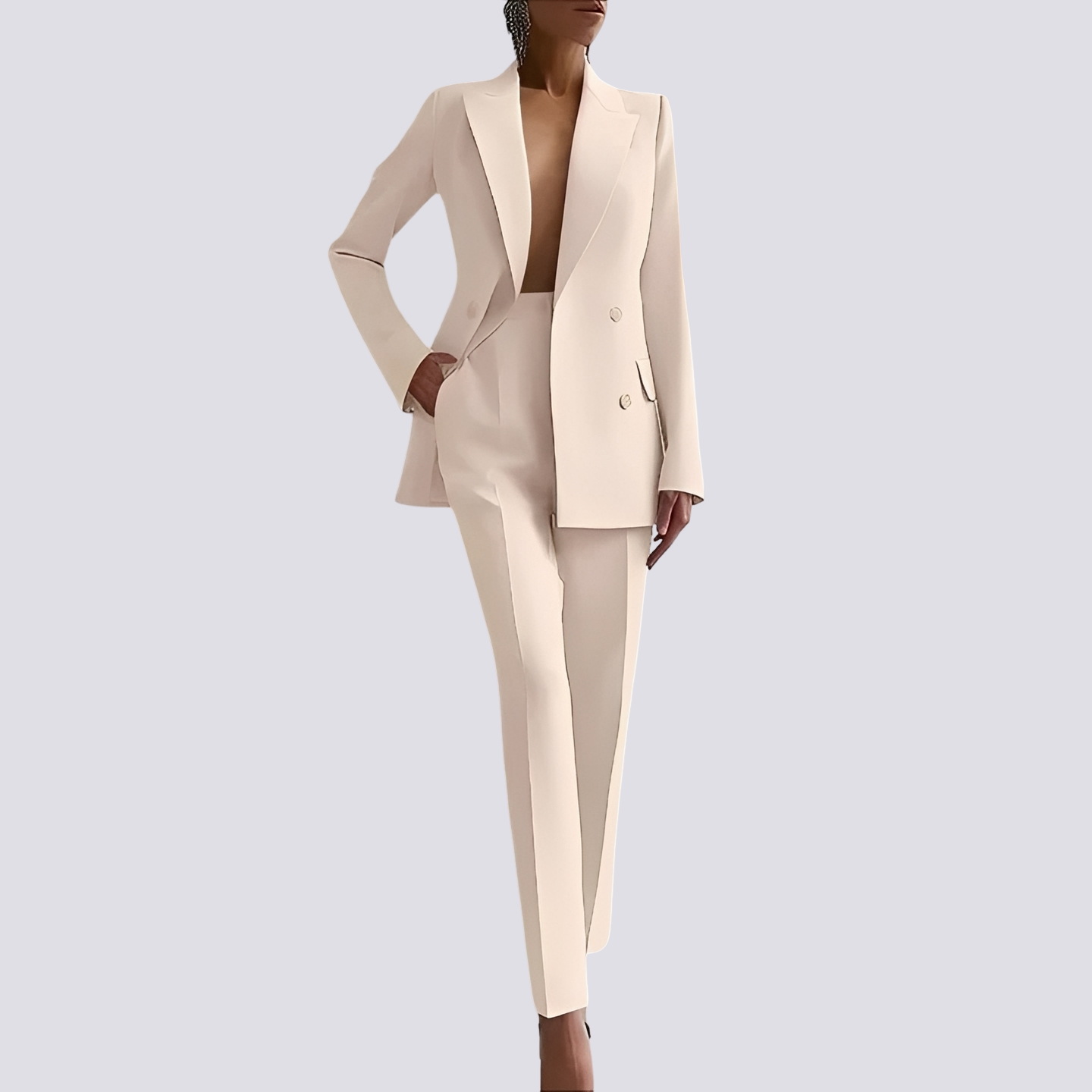 Fannie - Costume formel avec un seul bouton