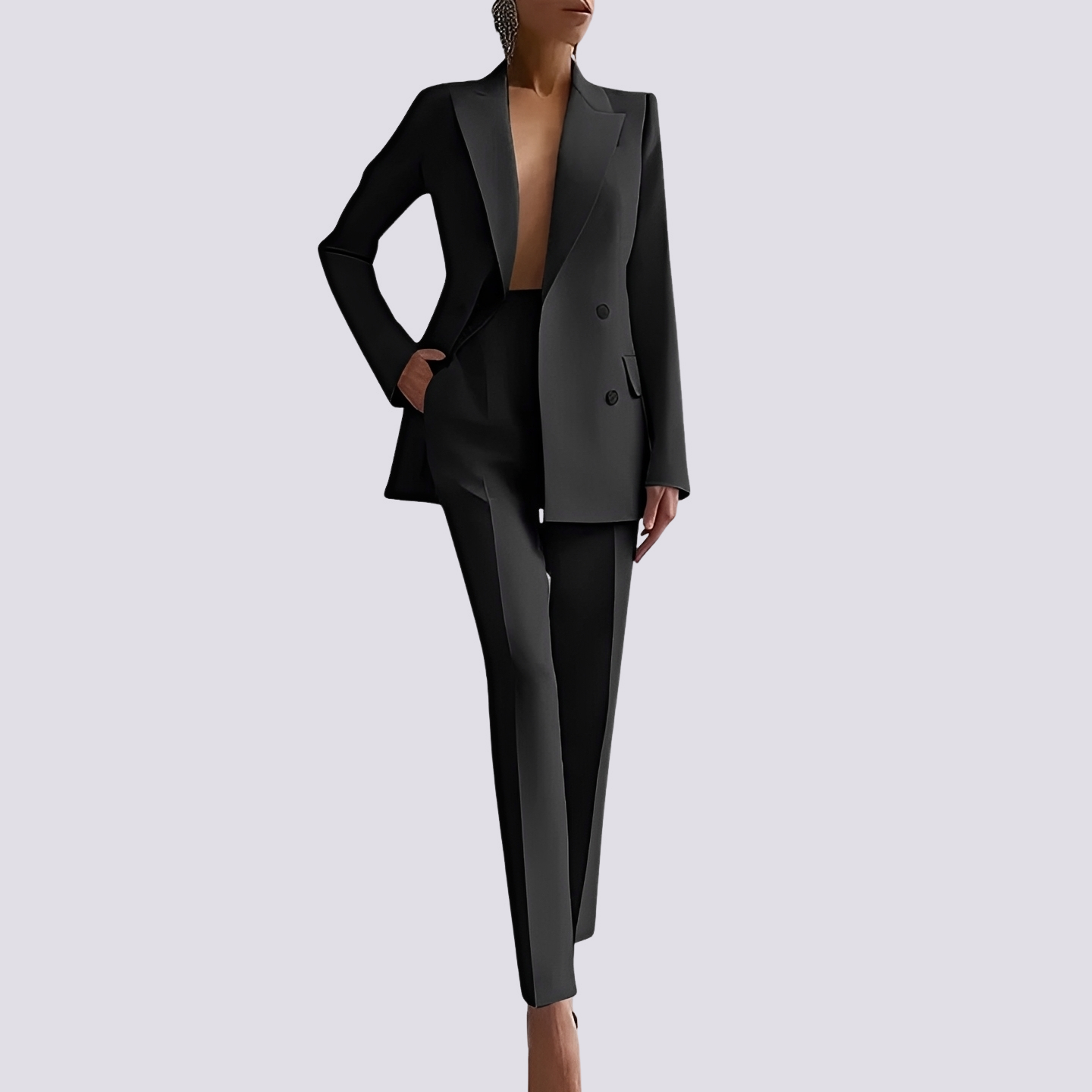 Fannie - Costume formel avec un seul bouton