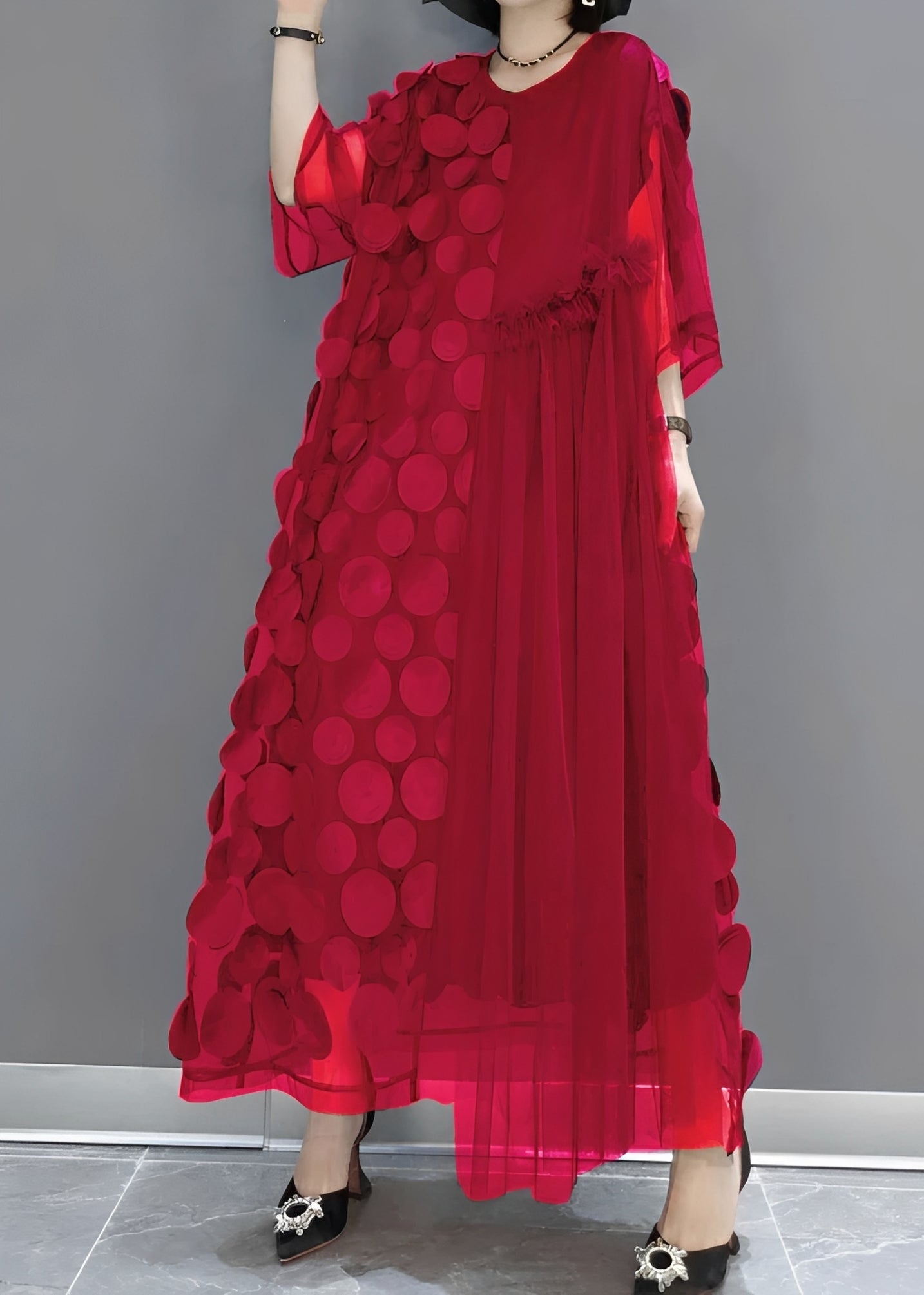 Hanna - Robe asymétrique moderne pour femmes