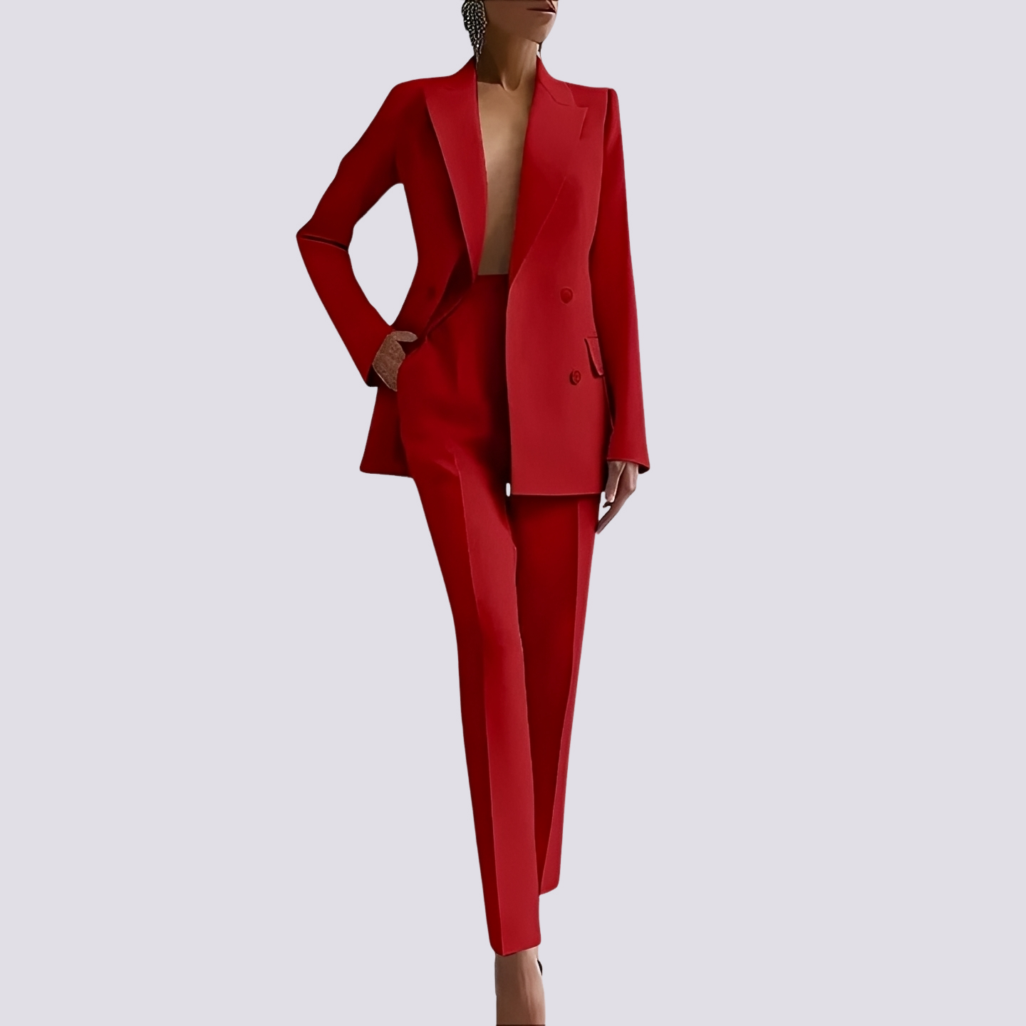 Fannie - Costume formel avec un seul bouton