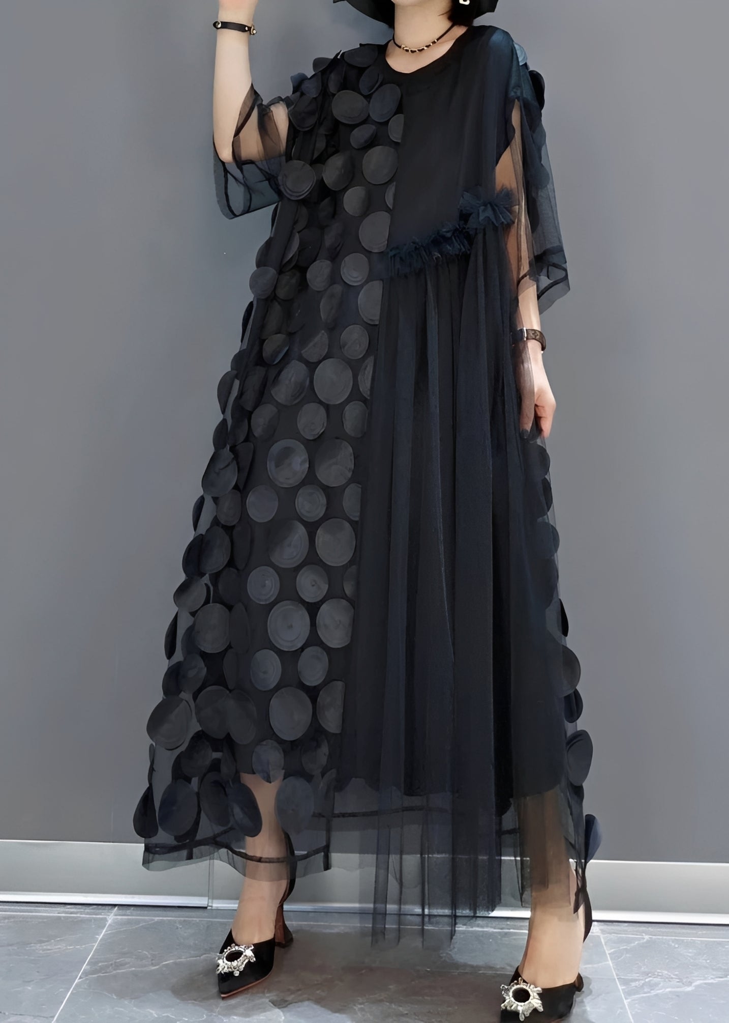 Hanna - Robe asymétrique moderne pour femmes