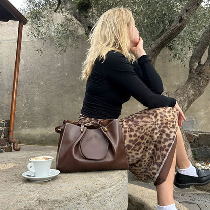 Sabrina - Sac à Épaule Élégant et Vintage