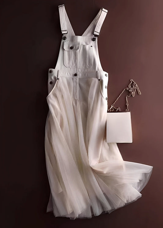 Chrissy - Robe chic en patchwork de tulle pour femmes