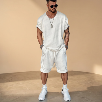 Alan - Ensemble Chemise et Shorts Relax