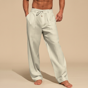 Alfie - Pantalon Aisé à Coupe Droite