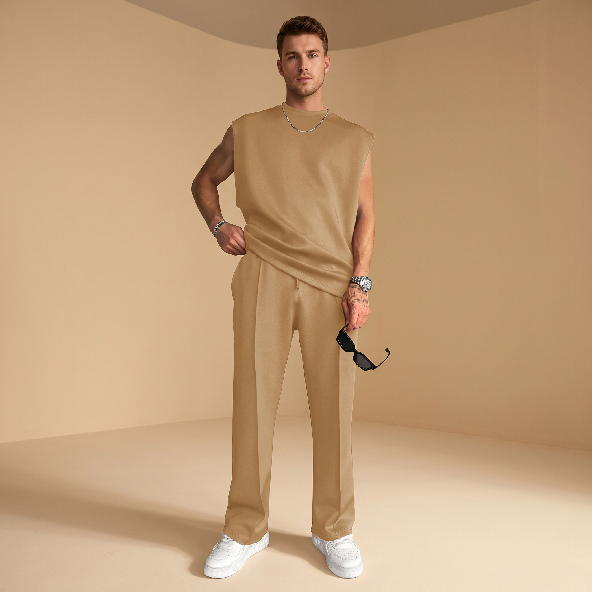 Kody - Ensemble Débardeur et Pantalon Élégant