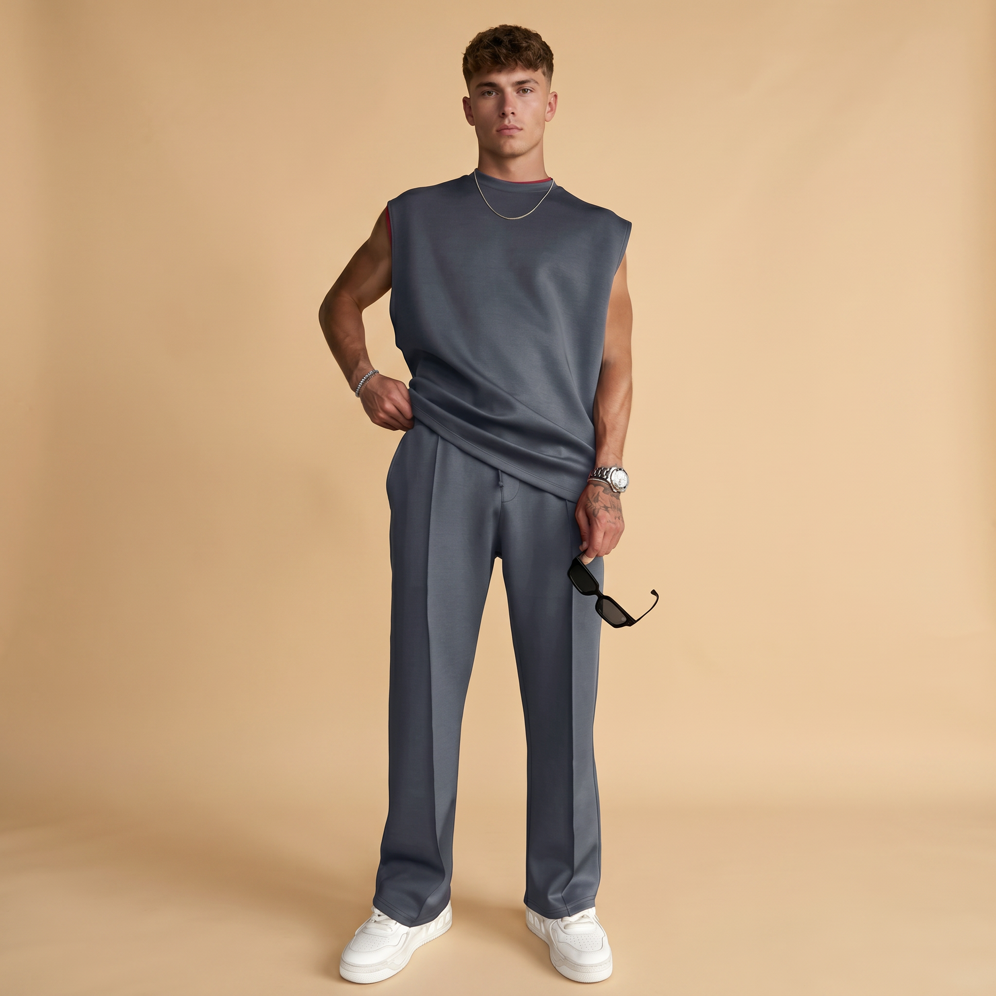 Kody - Ensemble Débardeur et Pantalon Élégant