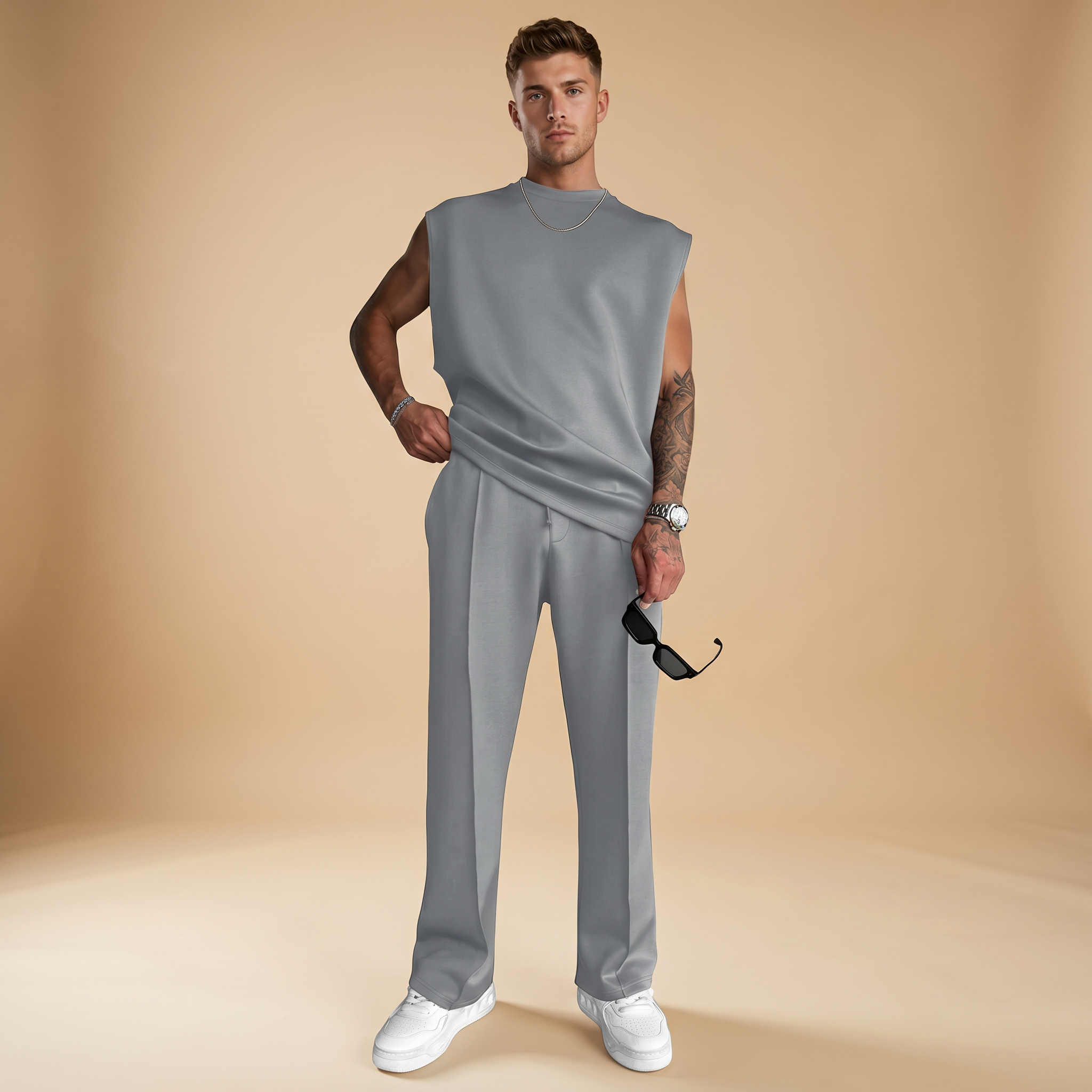Kody - Ensemble Débardeur et Pantalon Élégant