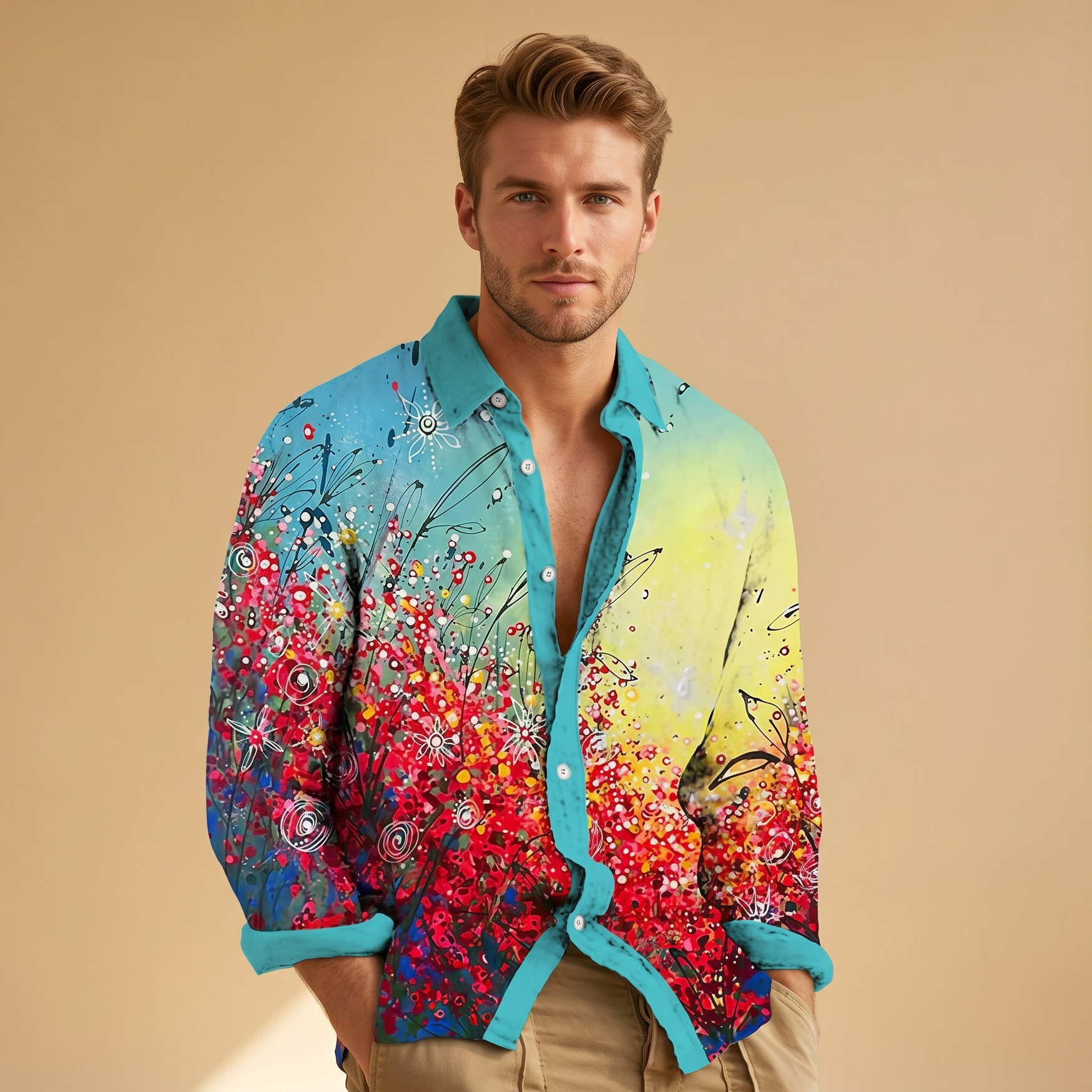 Devon - Chemise Ample et Vive