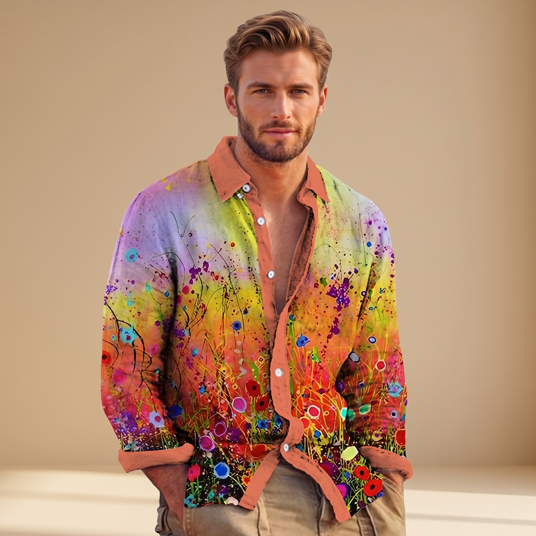 Devon - Chemise Ample et Vive