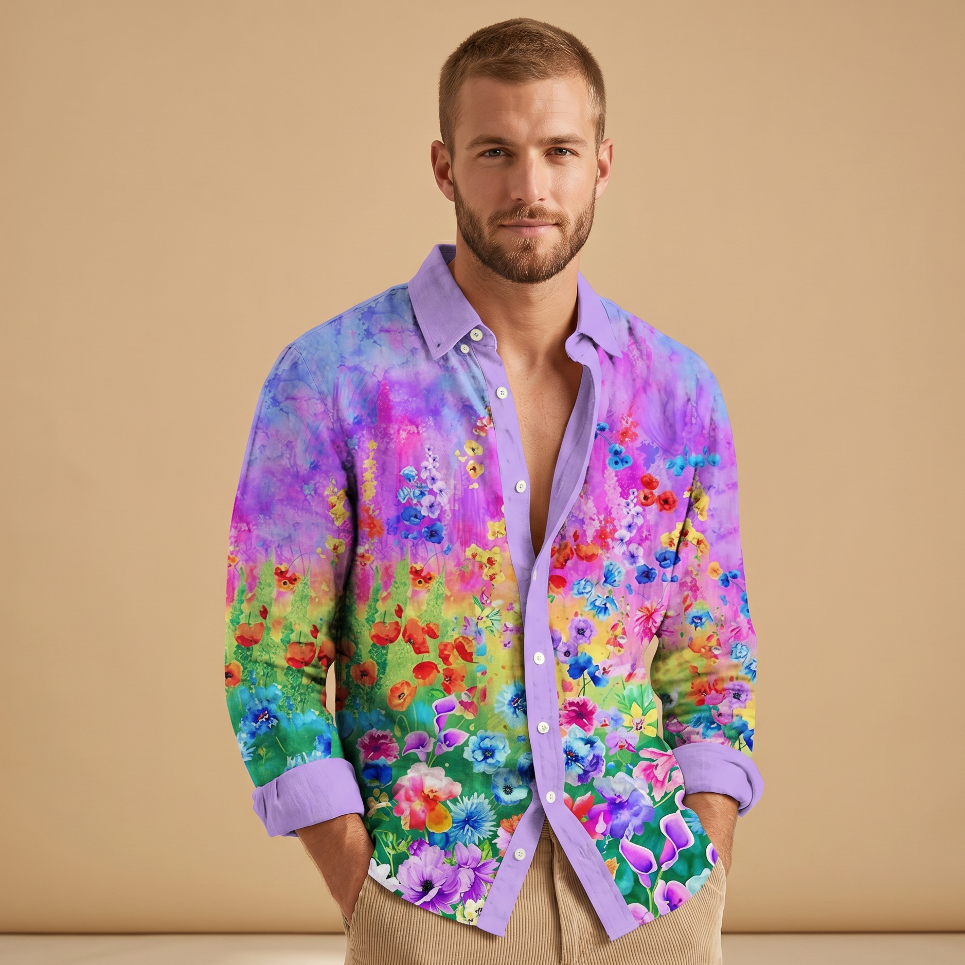 Devon - Chemise Ample et Vive