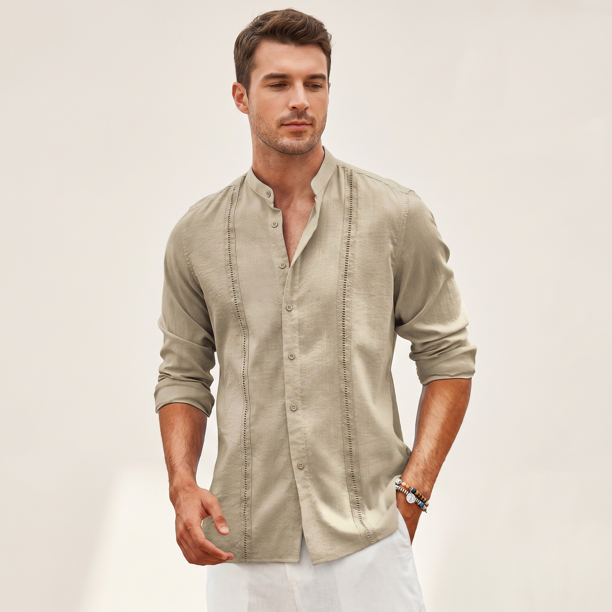 Olivier - Chemise Chic Décorée