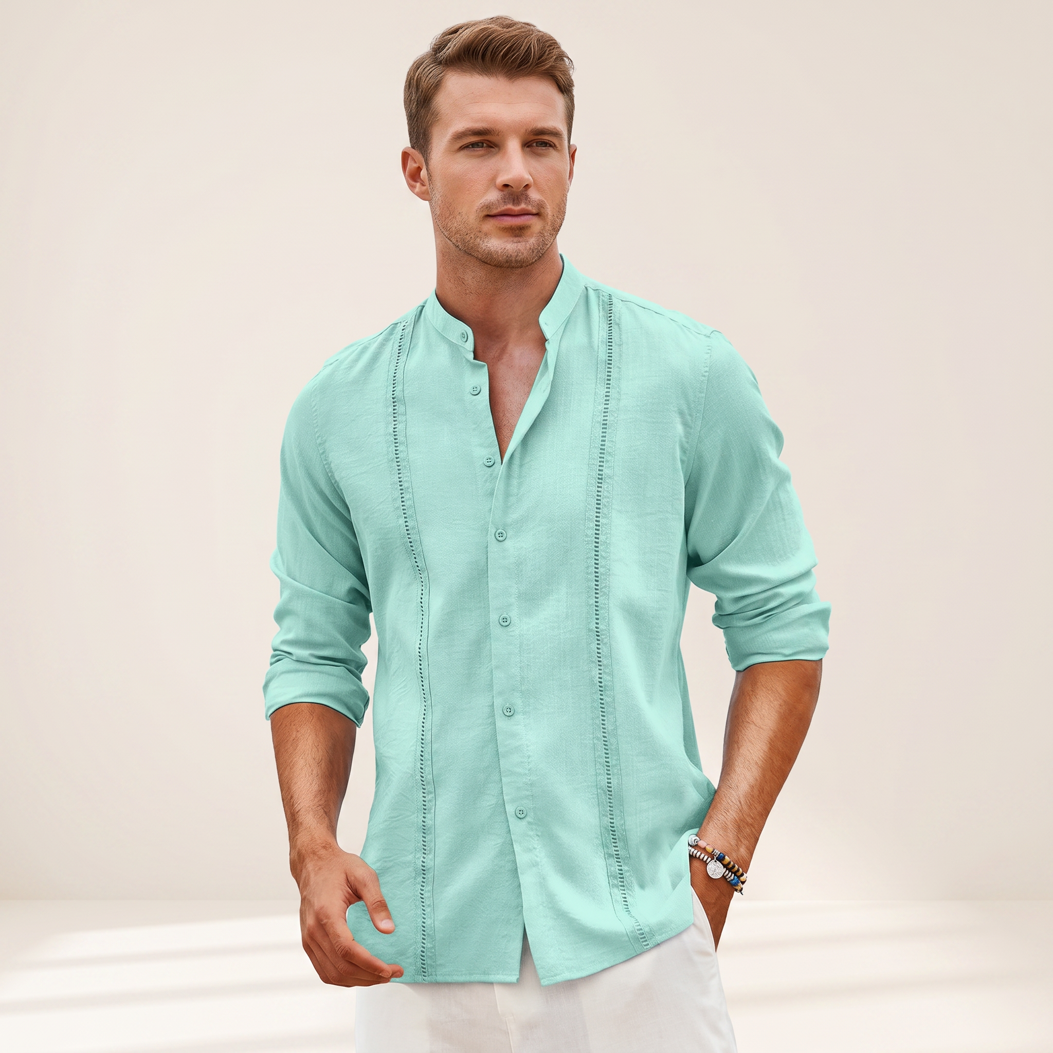 Olivier - Chemise Chic Décorée