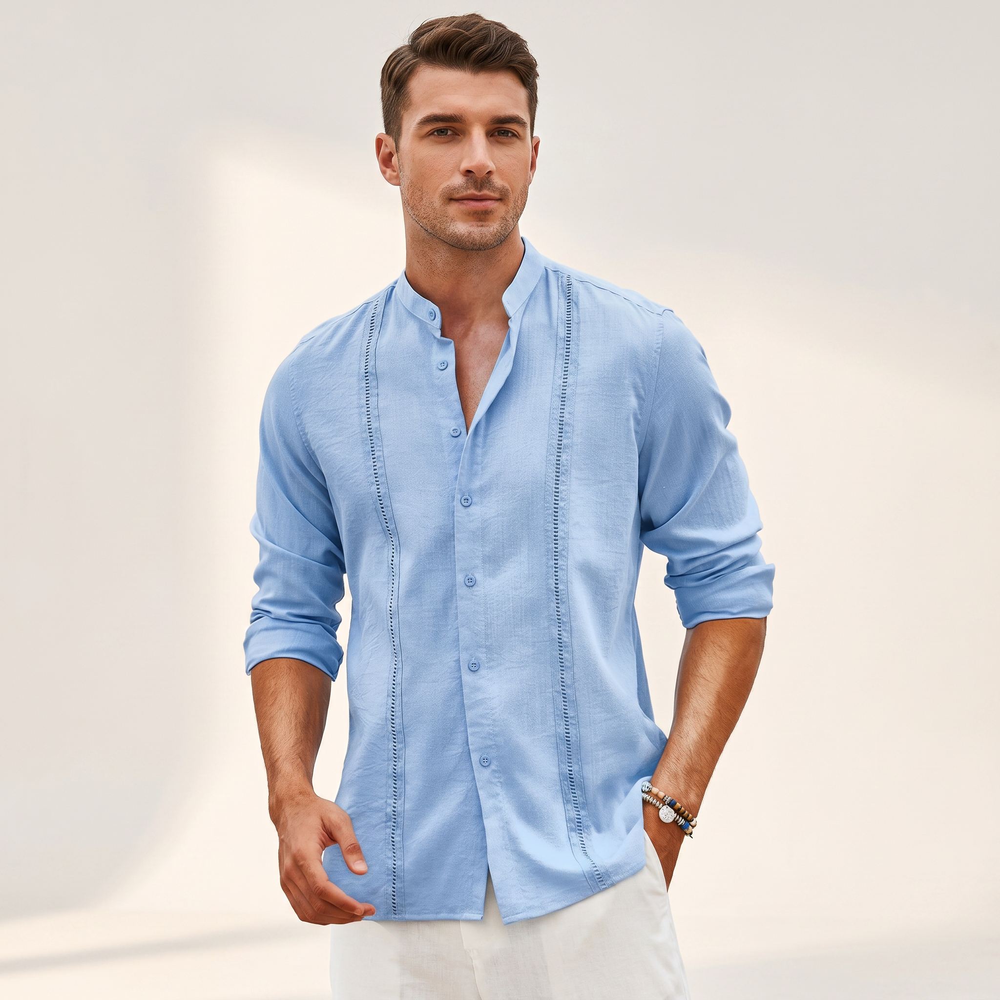 Olivier - Chemise Chic Décorée