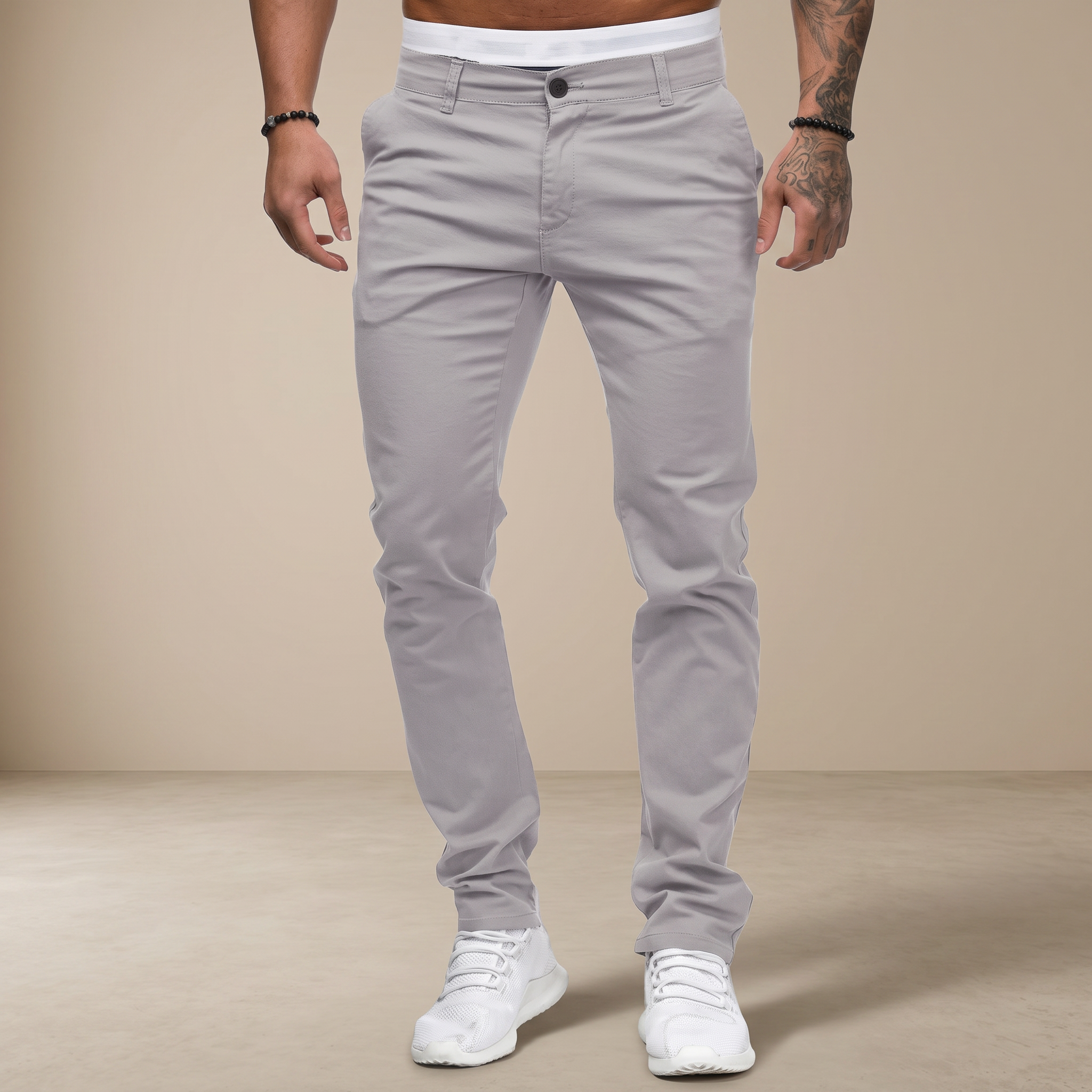 Arjan - Pantalon Slim Décontracté
