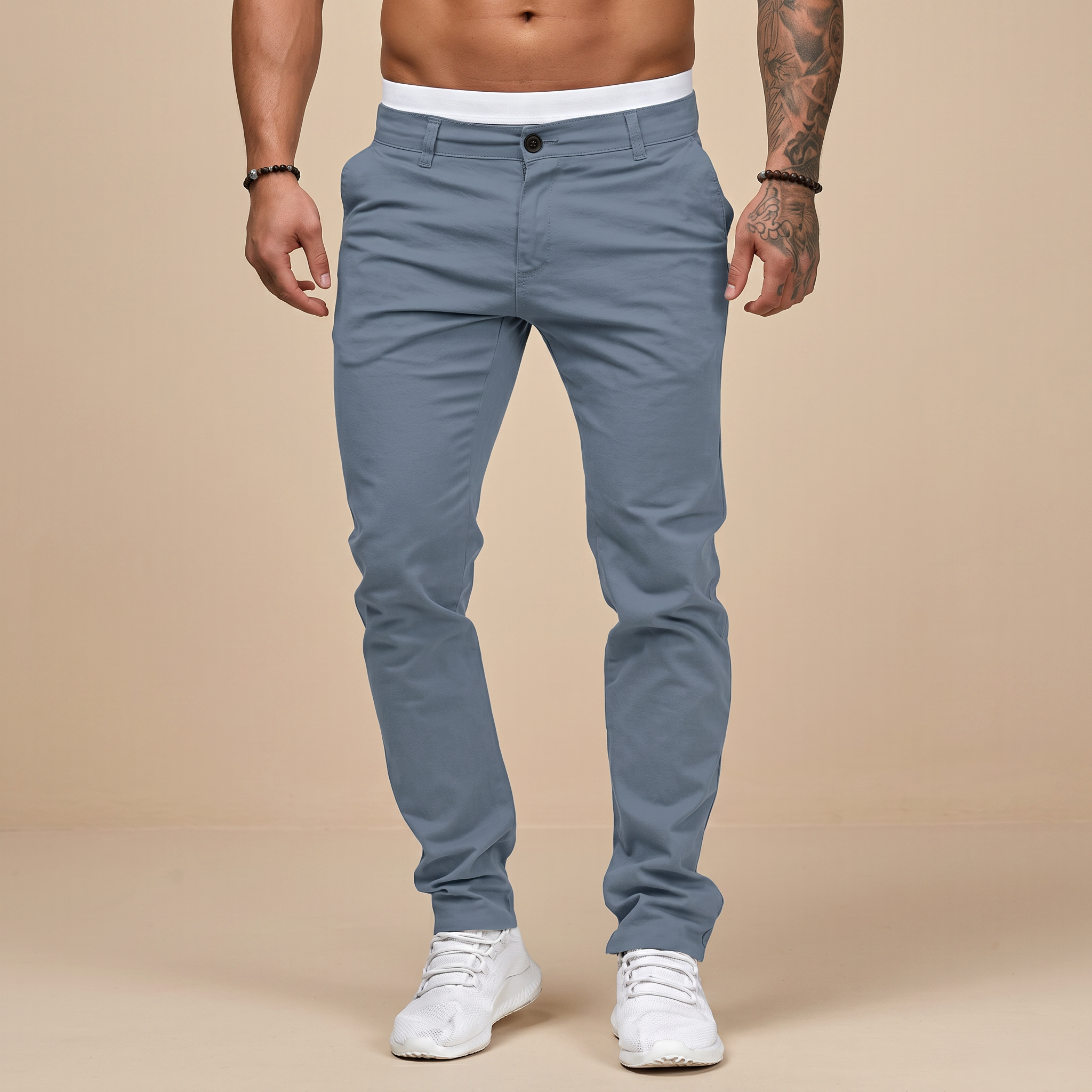 Arjan - Pantalon Slim Décontracté
