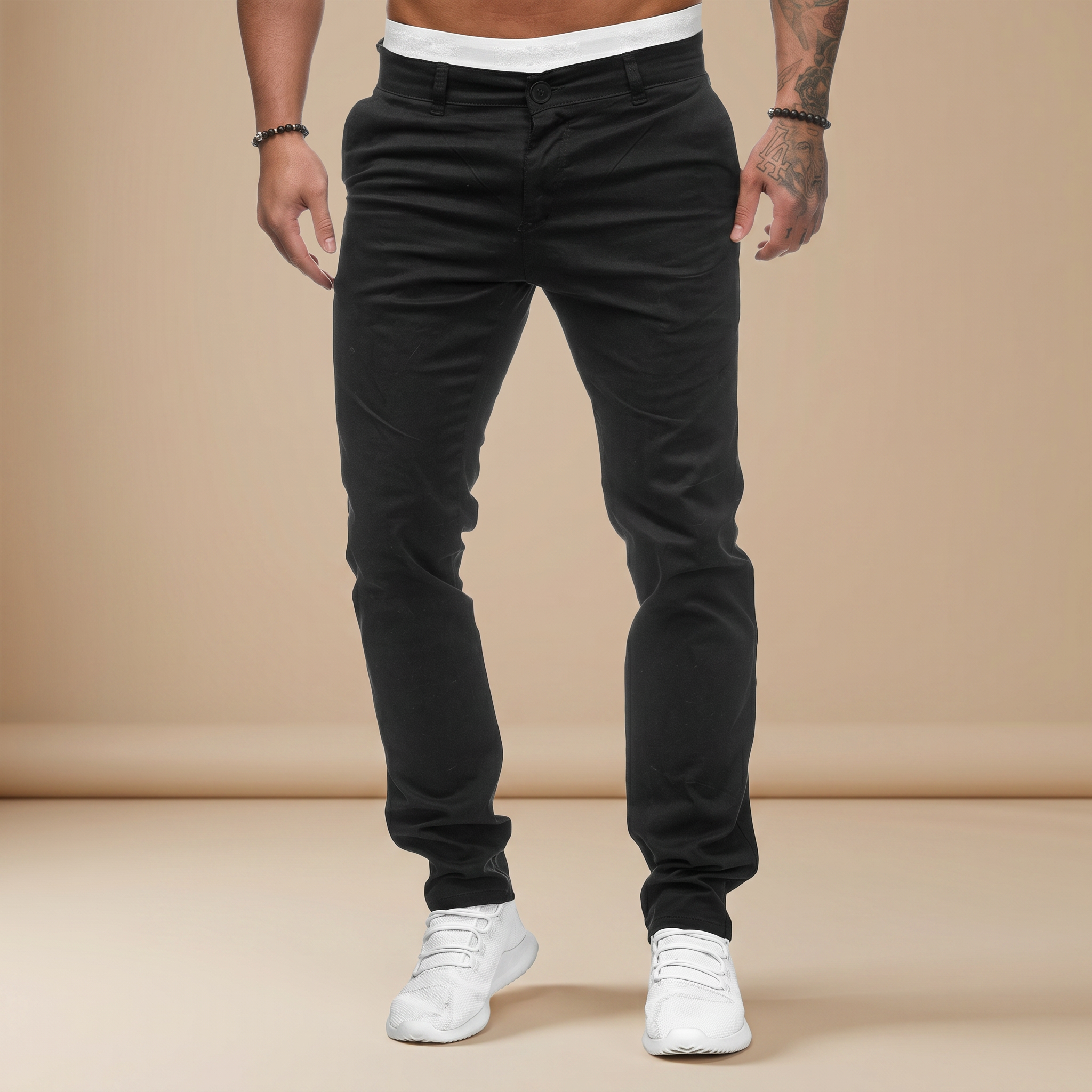 Arjan - Pantalon Slim Décontracté