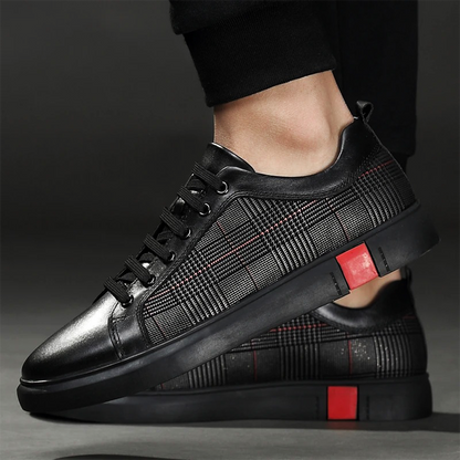 Kai - baskets plates avec lacets devant